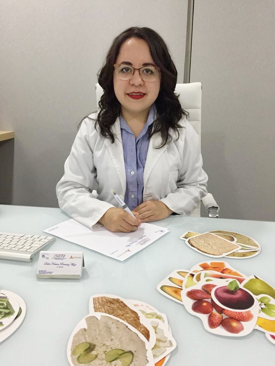 Dulce Karina Ramirez Meza Especialista en nutrición