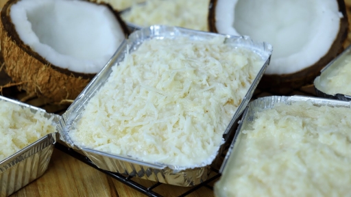 Bolo Gelado de Coco no Pote