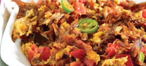 Huevo con machaca