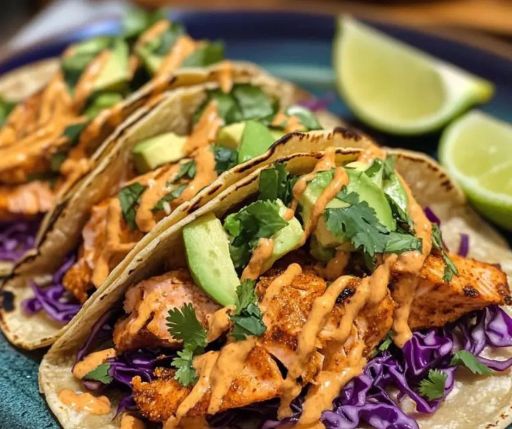 Tacos de Salmón