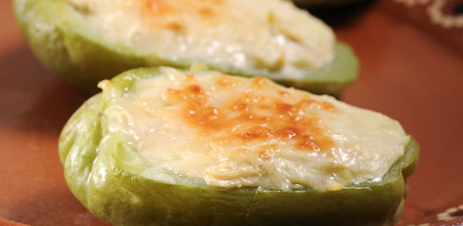 Chayote gratinado de  Kcal - Receta fácil en la app Avena