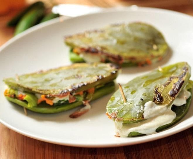 Sándwich de nopal de 150.2 Kcal