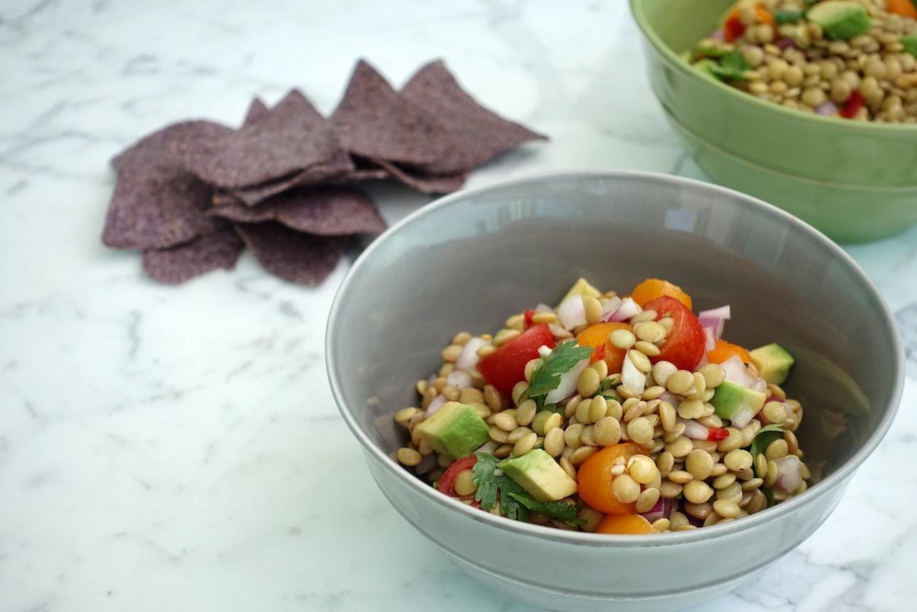 Ceviche de lentejas por Avena Salud - Receta fácil en la app para  nutriólogos Avena