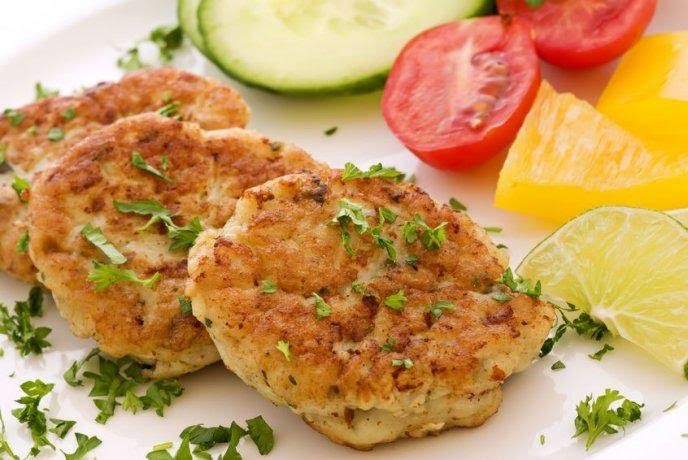 Tortitas de atún de 268.2 Kcal