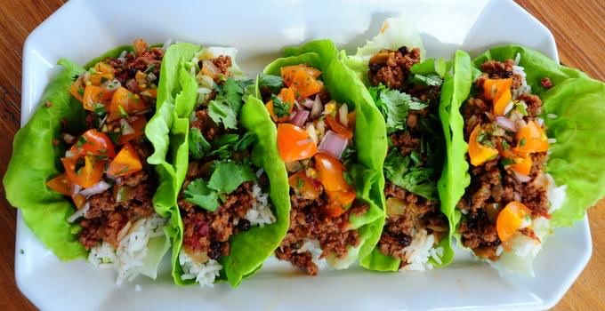 Wrap de picadillo de 316 Kcal