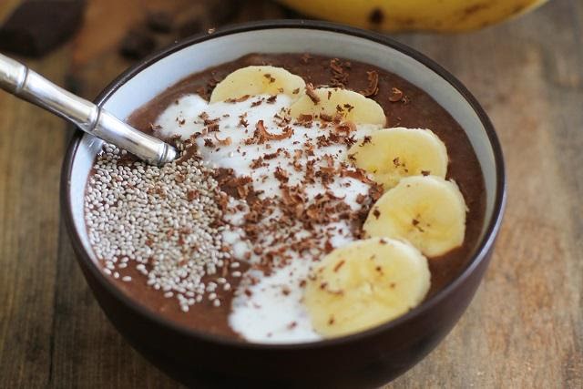 Bowl de choco-plátano