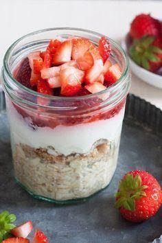 Overnight oats de 300 Kcal