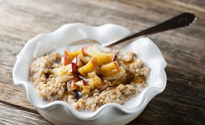 Cereal de avena con leche