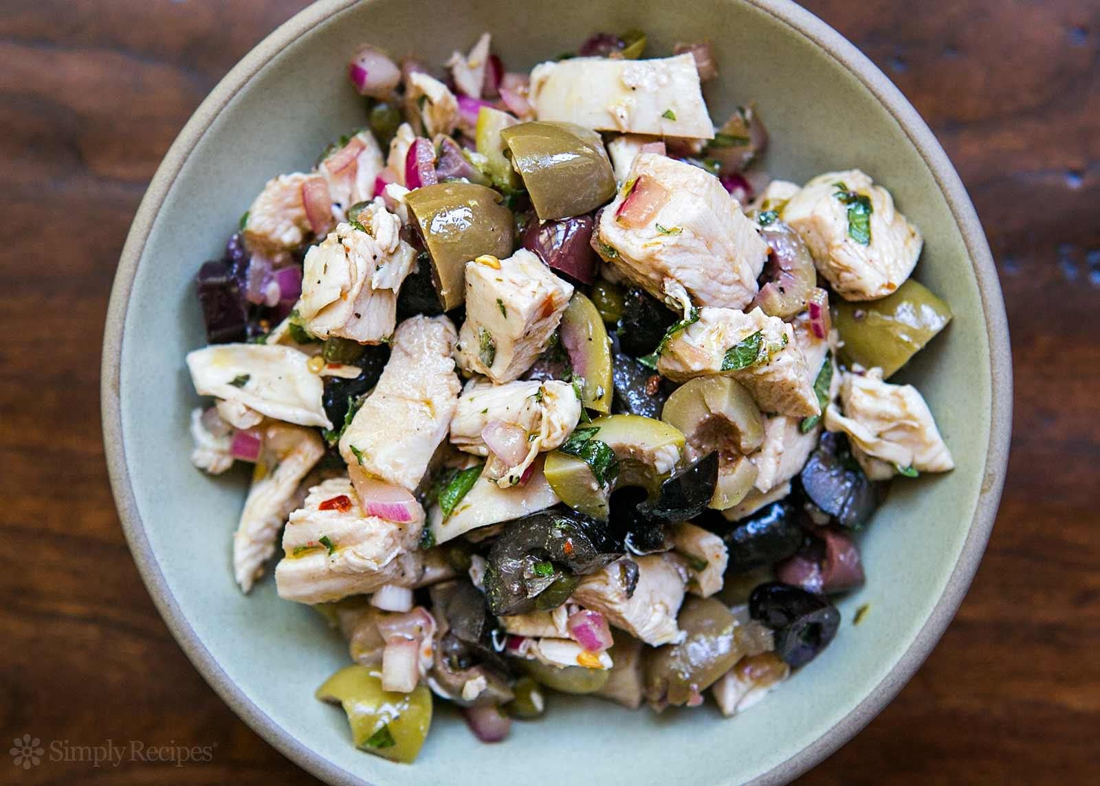 Ensalada de pollo con amaranto