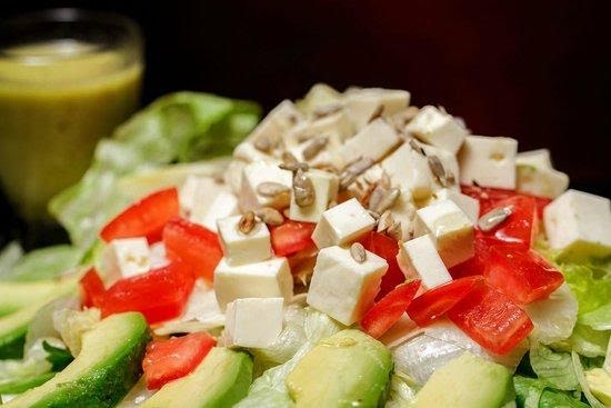 Tostadas de ceviche de panela de 150 Kcal