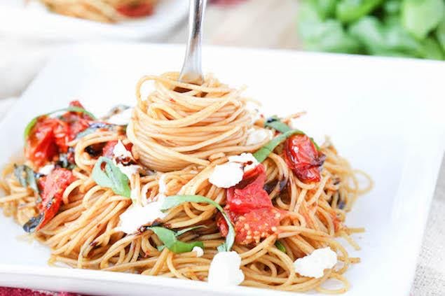 Pasta de verduras y queso de cabra de 154 Kcal