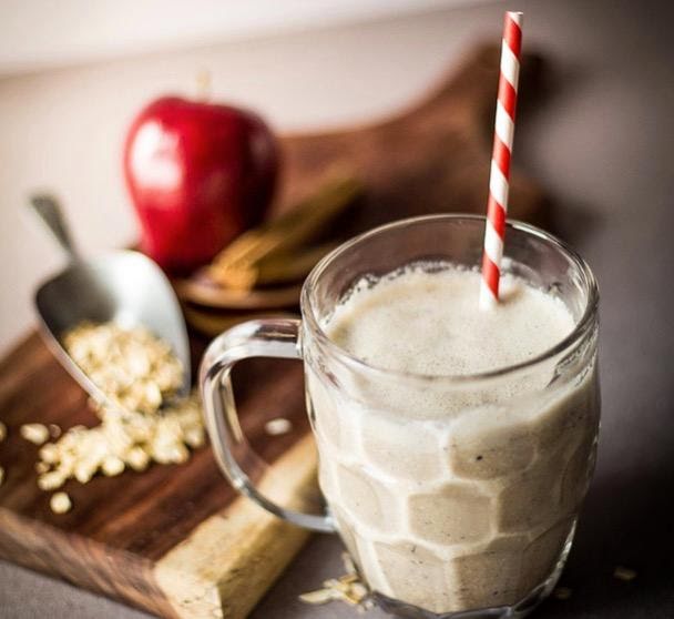 Smoothie de manzana de 153 Kcal