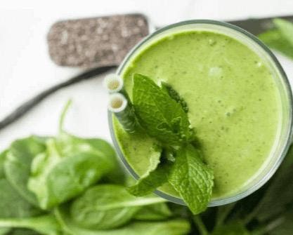 Jugo verde de coco de 200 Kcal