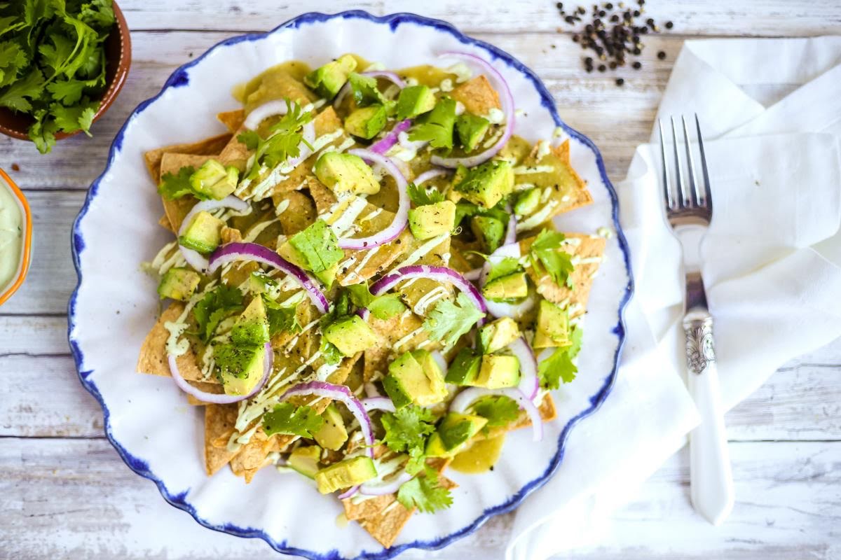 Chilaquiles Veganos De Kcal Receta F Cil En La App Avena