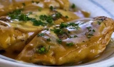 Pollo en salsa de mostaza y piña por Avena Salud - Receta fácil en la app  para nutriólogos Avena