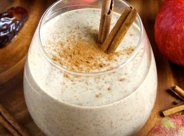 Smoothie de manzana y canela