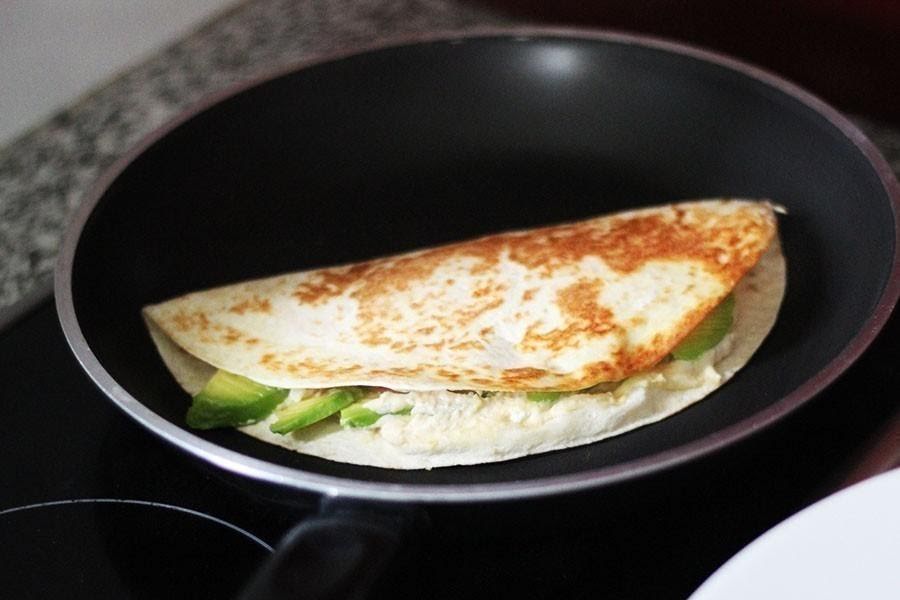 Quesadillas de harina de 231 Kcal