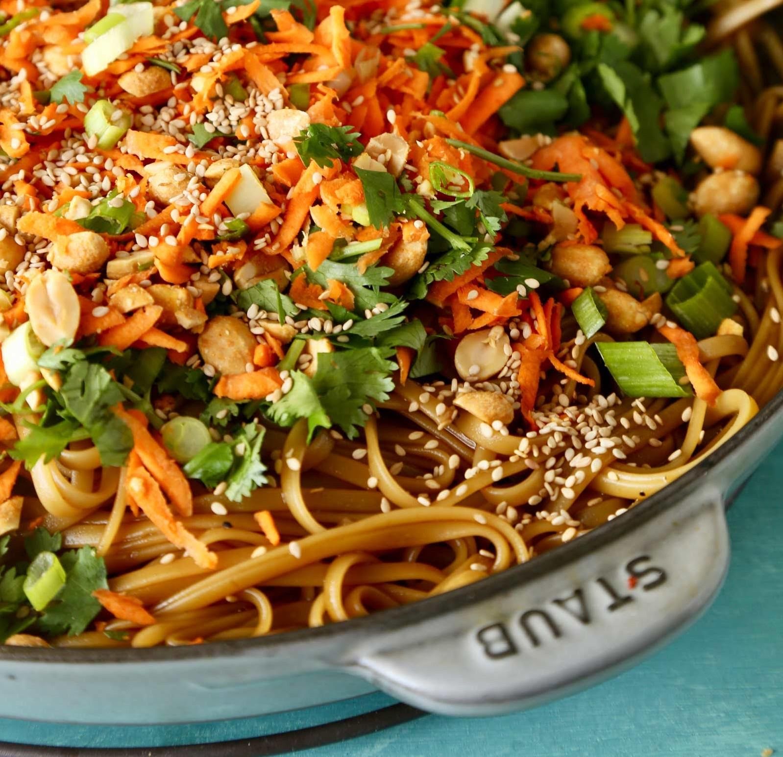 Pasta asiática de 234 Kcal Receta fácil en la app Avena