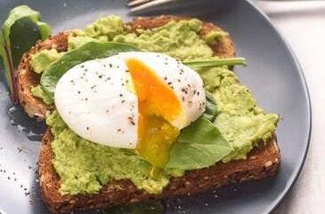 Toast de huevo de 201 Kcal