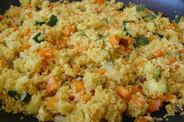 Cous cous de brócoli nuez de la India de 212.35 Kcal