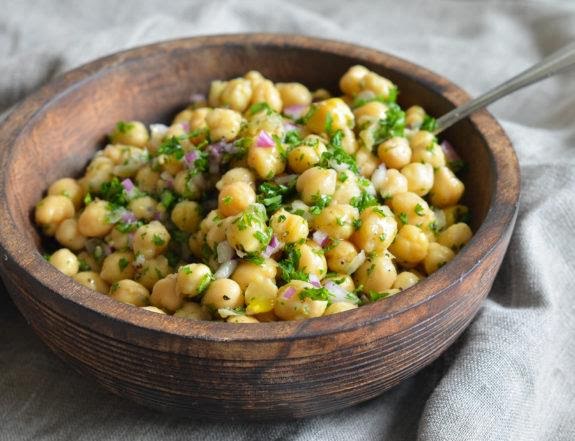 Ensalada de garbanzo