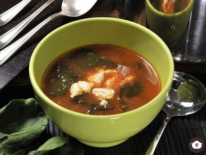 Sopa de queso de 222 Kcal