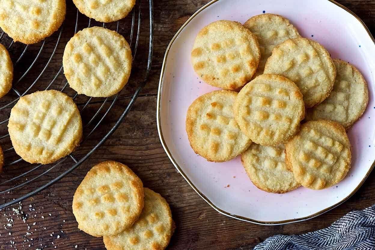 Galletas gluten free con yogurt deslactosado