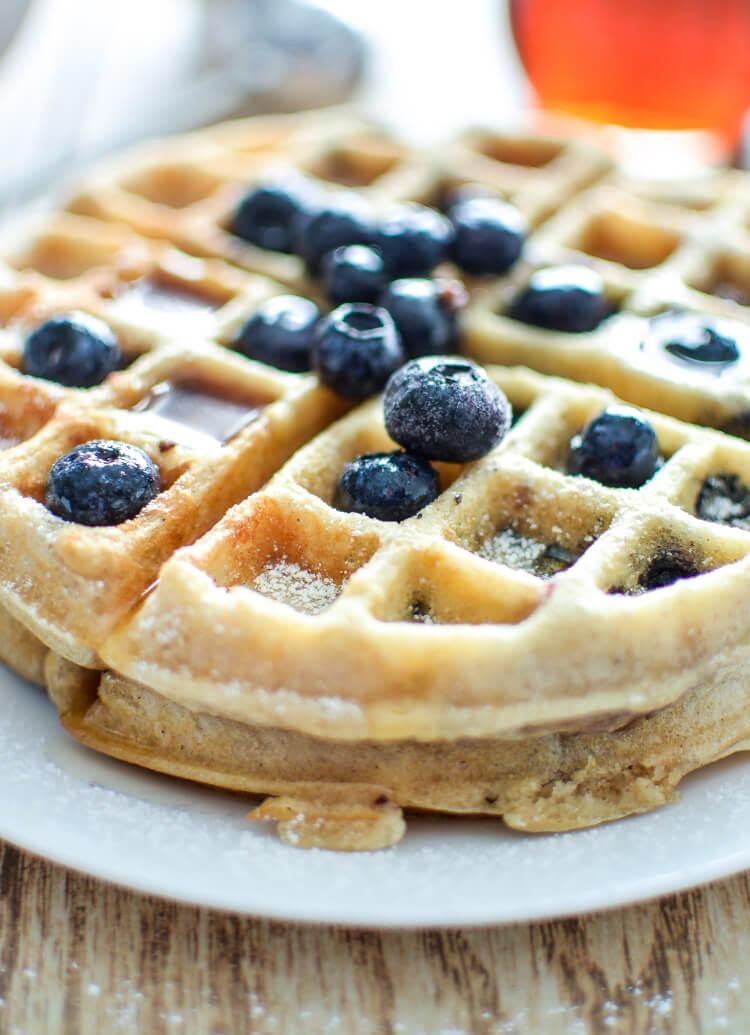 Gluten free waffle de 226 Kcal