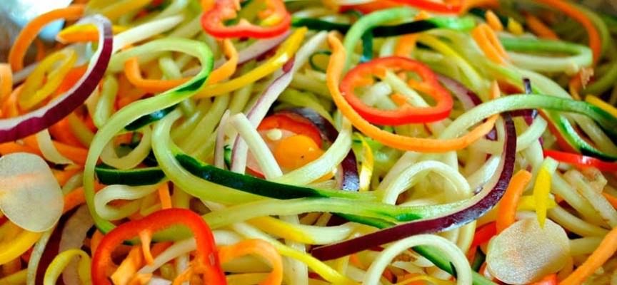 Fideos de verduras