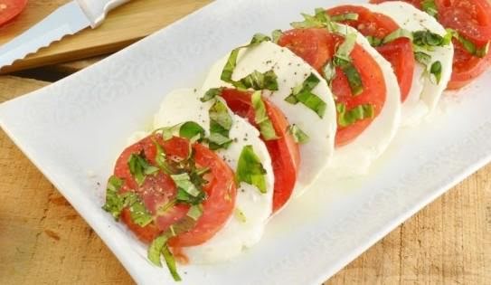 Mozarella caprese de 188 Kcal