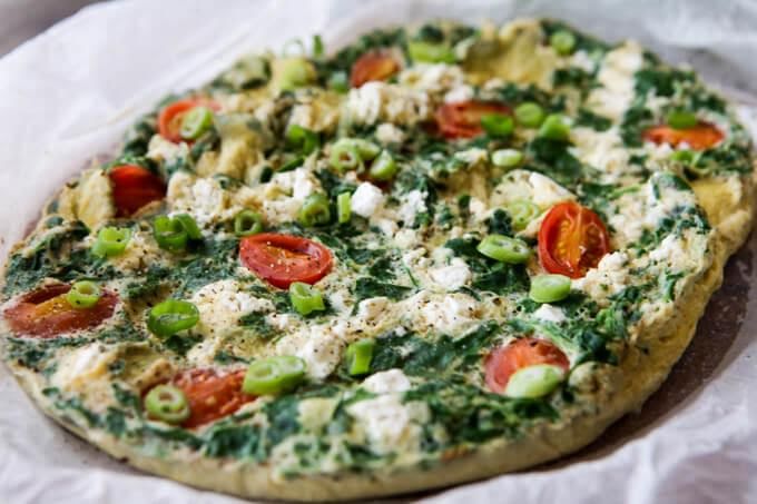 Frittata griega de 345.2 Kcal