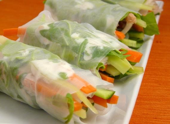 Rollos veganos