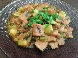 Chuletas con calabacitas de 222.2 Kcal