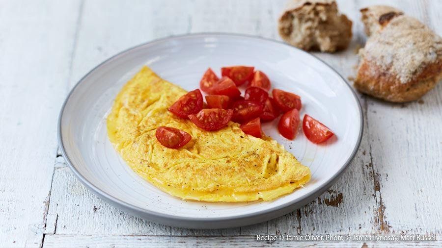 Omelette de queso de 369.1 Kcal