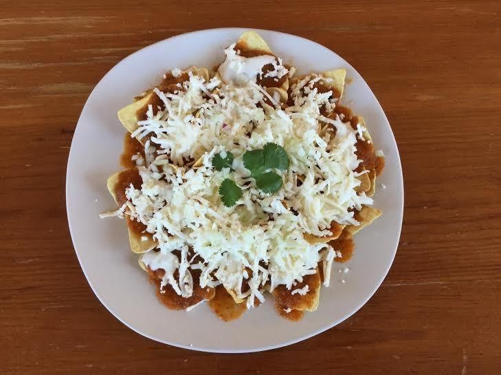 Chilaquiles saludables