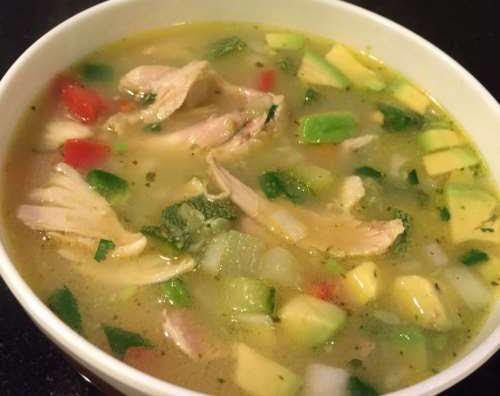 Caldo de pollo