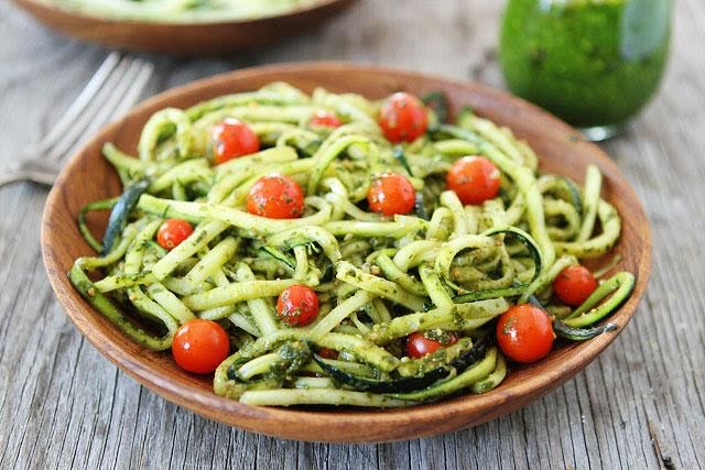 Fideos de calabaza de 206.2 Kcal