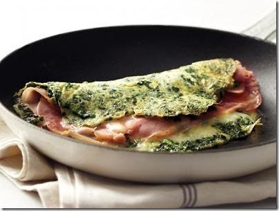 Omelette con espinaca, jamón y queso por Avena Salud - Receta fácil en la  app para nutriólogos Avena