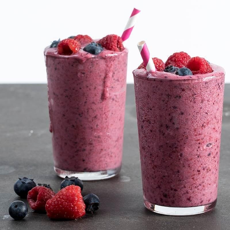 Licuado de berries