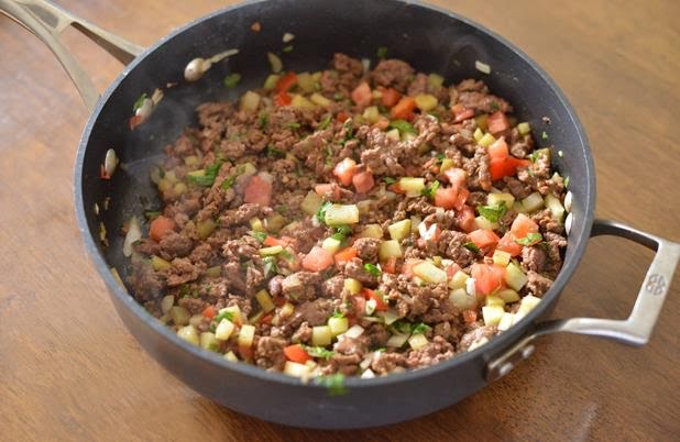 Tacos de picadillo por Avena Salud - Receta fácil en la app para  nutriólogos Avena