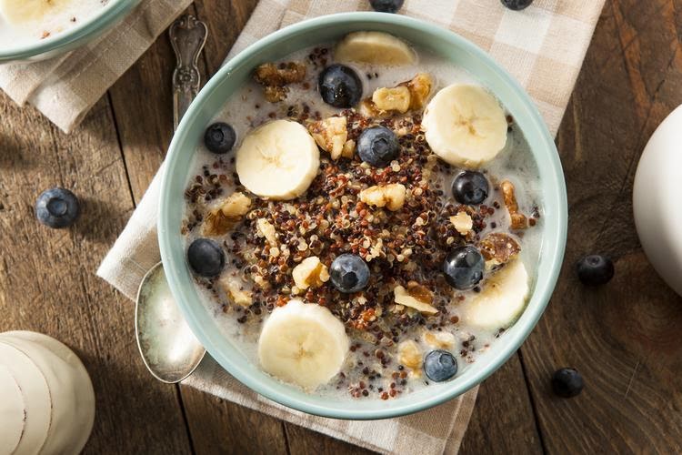 Cereal casero de avena y chocolate de 345 Kcal