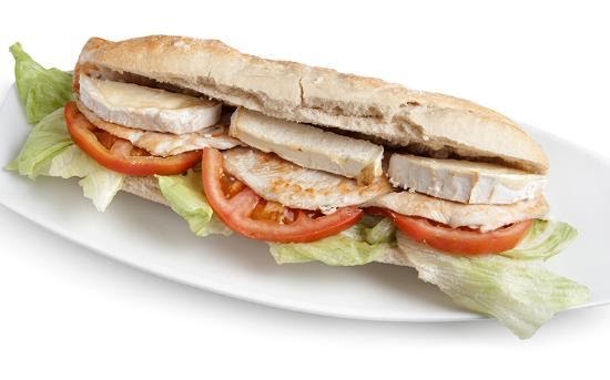 Panini de pollo de 192.2 Kcal