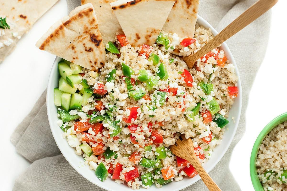 Quinoa Con Pimientos De 1912 Kcal Receta Fácil En La App Avena 