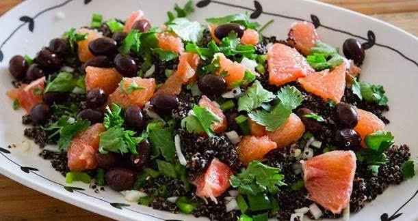 Ensalada de quinoa y toronja