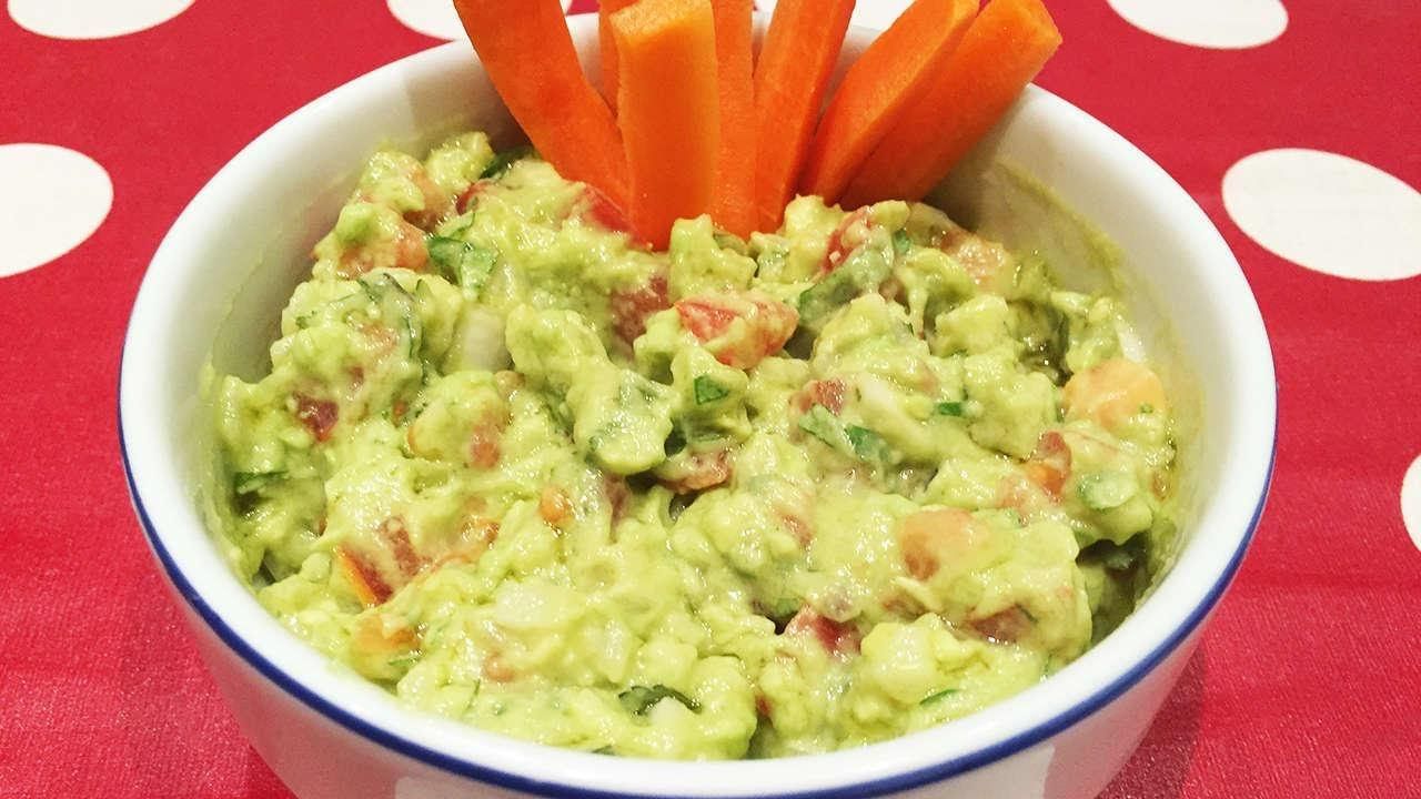 Guacamole con zanahoria  de 67 Kcal