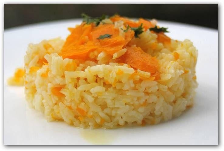 Avocado and carrot rice de 197.2 Kcal