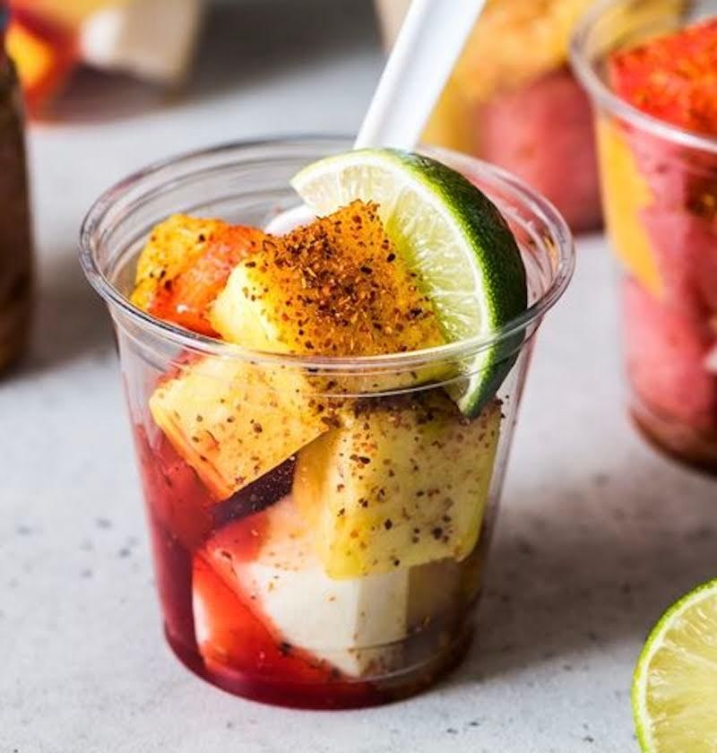 Vaso de fruta de 110 Kcal