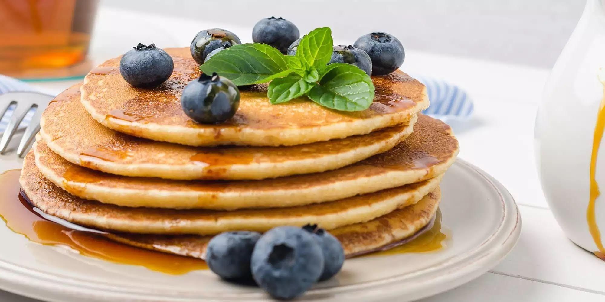 Hot cake de 4 ingredientes de 269.1 Kcal