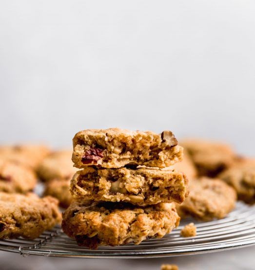 Galletas de Avena Navideñas Saludables de 250 Kcal