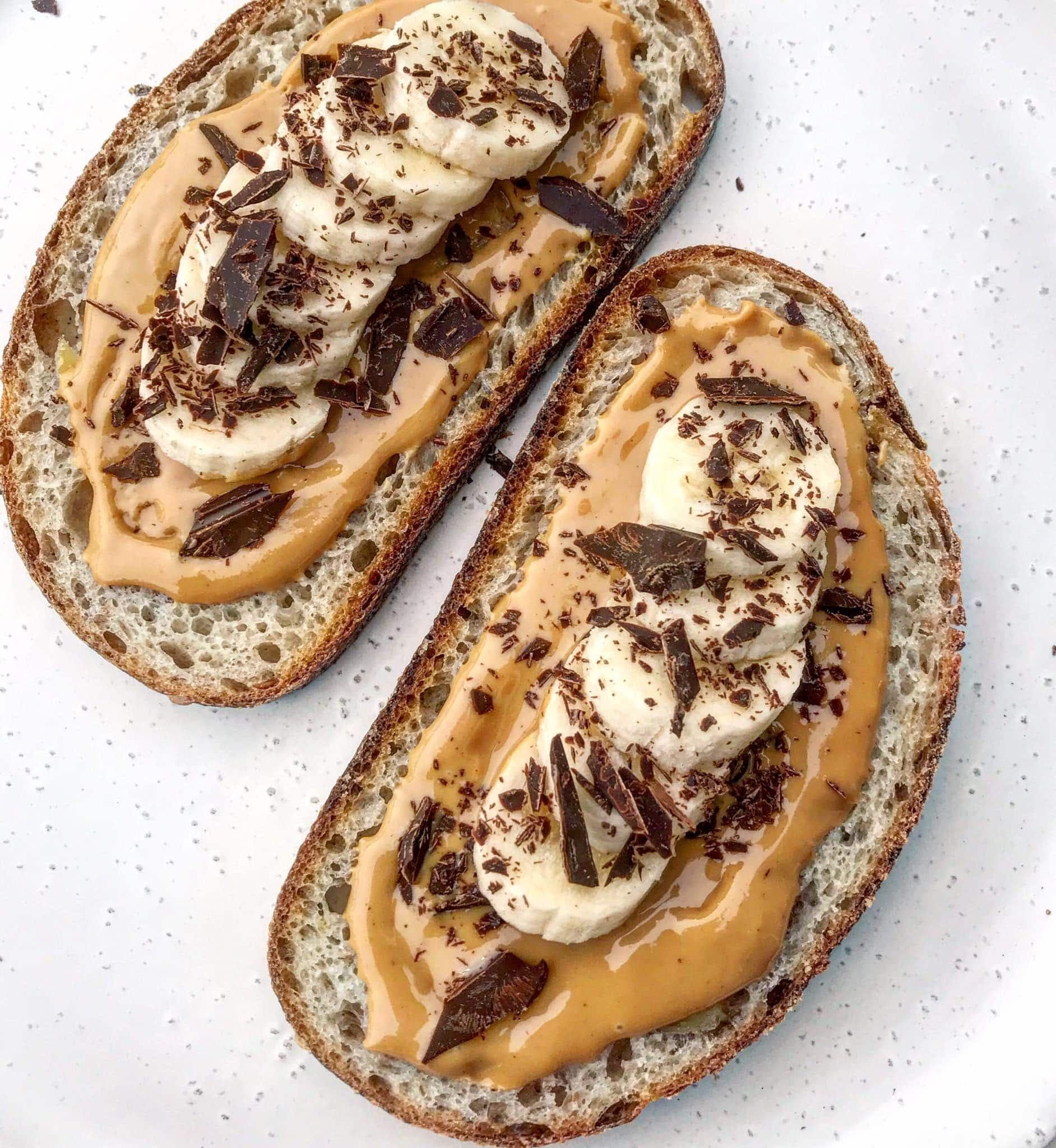 Choco Banana Toast de 200.1 Kcal